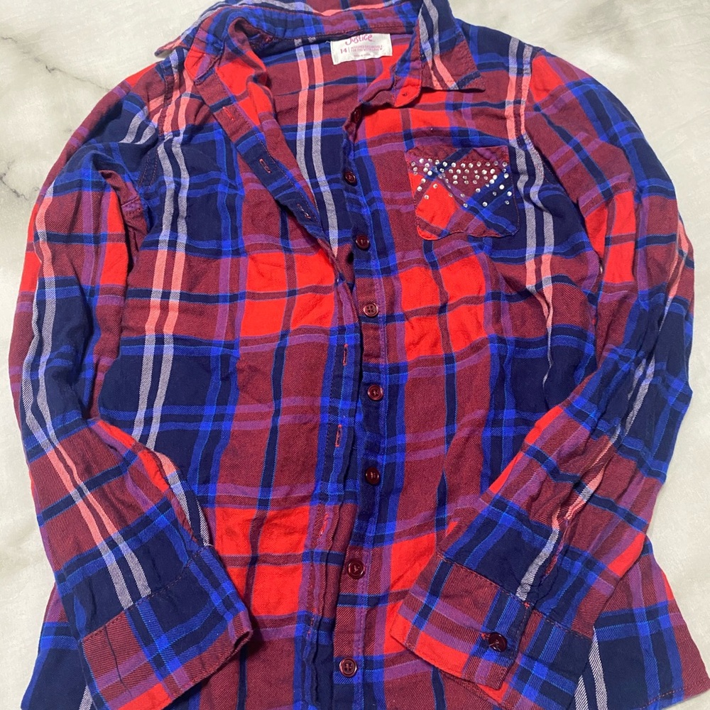 Girls flannel